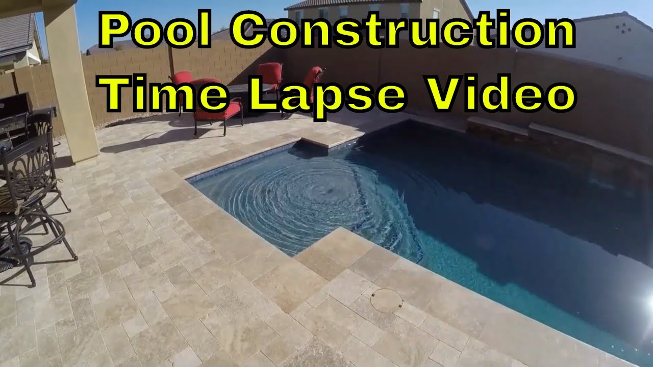 Pool Construction Time Lapse Youtube