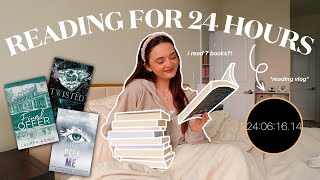 reading as many books as possible IN 24 HOURS… ☁️💫📖 (7 BOOKS!?)