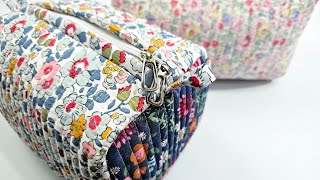 Create Your Own Cute Quilted Floral Bag! 🌼 | Chefa Sewing