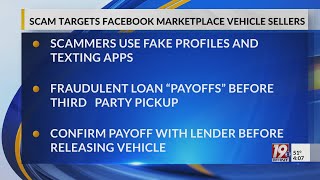 Scams Target Facebook Marketplace Vehicle Sellers | January 22, 2026 | News 19 at 4 p.m.