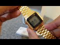 casio classic vintage watch a178wga 1a unboxing