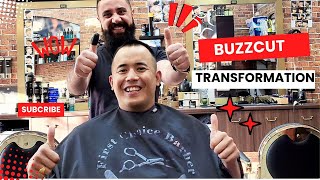 ASMR BUZZCUT. \