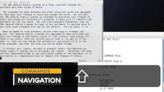 QuickStart Guide: How to use VIM Text Editor