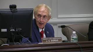 The September 9, 2021 Hanover Township, NJ Committee Meeting