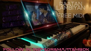 Raataan Lambiyan Piono chords | free Midi & free flp download Soon | Flp preview ft Jubin Nautiyal
