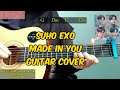 SUHO 수호 'Made in You' Easy Guitar Chords | Suin