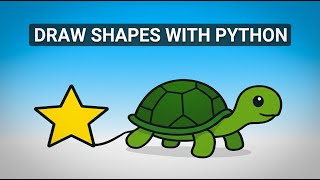 Draw Shapes with Python! 🐢 Turtle Graphics Tutorial | M2EP2