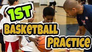 Coaching Youth Basketball First Practice