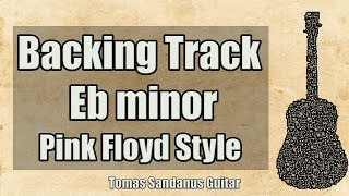 Another Brick In the Wall Style Backing Track in Eb minor - Ebm Pink Floyd Rock Guitar Jam Backtrack