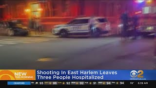 Police Investigating 3 People Shot In East Harlem Near FDR Drive