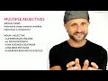 italian grammar explained how to use multiple adjectives in italian basic lessons for beginners