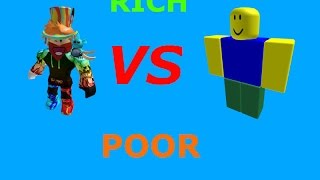 Poor Vs Rich Roblox Player Social Experiment