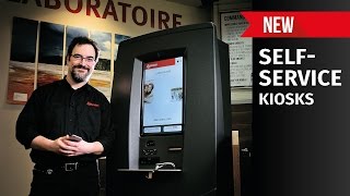 Lozeau Service - Laboratory, Self service kiosk