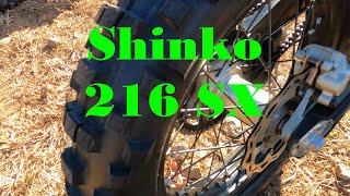 Shinko 216 Ultra Soft - Steep Rocky Terrain.