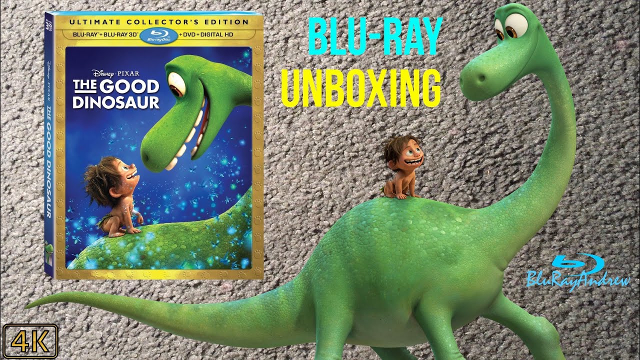 Unboxing The Good Dinosaur Blu-Ray 3D/Blu-Ray/DVD/Digital HD - YouTube