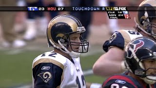 Ryan Fitzpatrick leads comeback victory in NFL debut | November 27, 2005 | Rams @ Texans