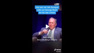 George Bush says it’s okay to call him out in public. Thanks, George. We will!