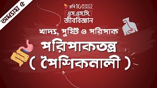 ০৬৫) অধ্যায় ৫ - খাদ্য,পুষ্টি ও পরিপাকঃ পরিপাকতন্ত্র(পৌশিকনালী)