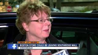 Report: Southridge Mall Boston Store at high risk of closure