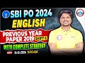 SBI PO 2024 | SBI PO English Previous Year Paper 2019 Shift 3rd | SBI PO English by RK Mehto Sir