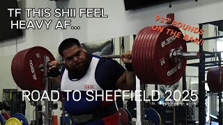 Road to Sheffield 2025 EP. 17 | 937 POUND SQUAT | #078