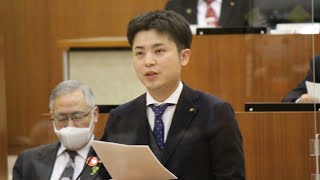 福井市議会　令和3年3月定例会　3月2日本会議（一般質問１５）福野議員 手話通訳挿入