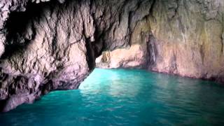 Beautiful grotto at Capri