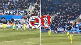 LATE GOAL SEALS THREE POINTS FOR READING!! | reading v Rotherham | vlog