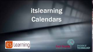 itslearning Calendar