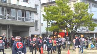 2014常滑祭礼　市場字　　常西入り