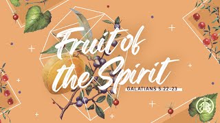 Fruit of the Spirit Pt.5- Kindness and Goodness