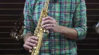 Saxquest! New Yamaha 475 Soprano Sax in Gold Lacquer