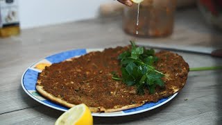 Turkish Pizza? Well it is called Lahmacun! And it is delicious! (Lahmacun Recipe)