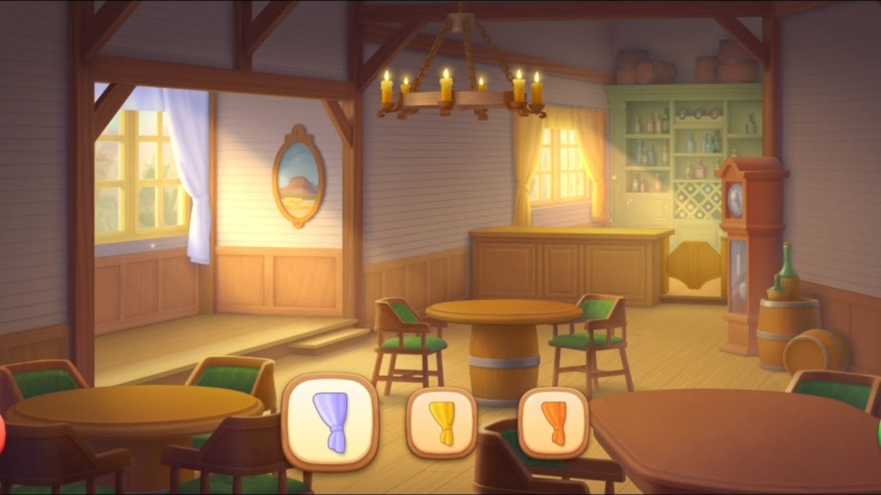 Gardenscapes Saloon Location Renovations Event - Playrix Gameplay - YouTube