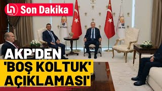 Erdoğan-Özel zirvesinde 'Boş koltuk' ile mesaj mı verildi!