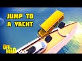 STUNT TRUCKS, TRY TO JUMP TO A LUXURY YACHT | OFF THE ROAD OPEN WORLD DRIVING GAME