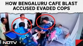 Bengaluru Rameshwaram Cafe Blast | CCTV Footage Shows Bengaluru Cafe Blast Accused Hiding In Kolkata