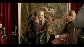 King Viserys and Otto Hightower having fun in Behind the Scenes from 'House of the Dragon'. 😆😂🤣😍