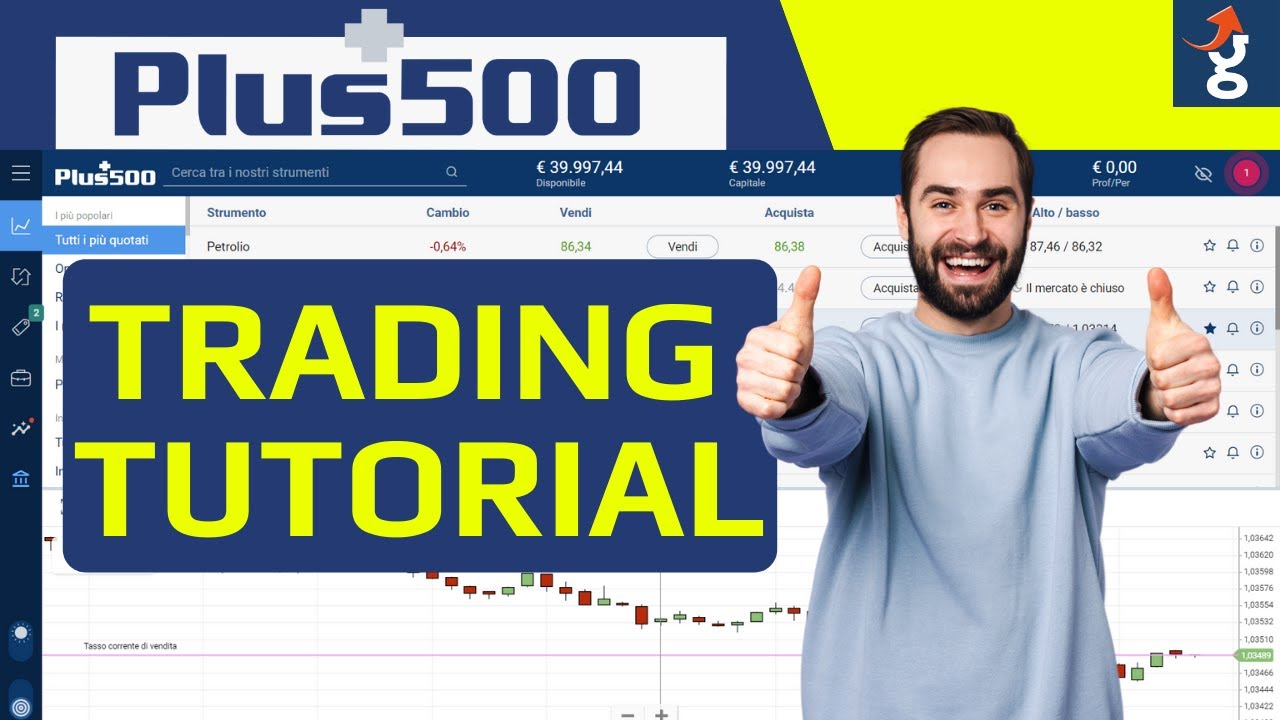 PLUS500 Tutorial 2023 - Guida Al TRADING Con ESEMPI - YouTube