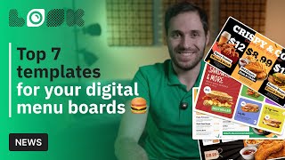 Top 7 Templates for your Digital Menu Boards