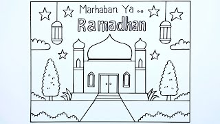 Cara membuat poster ramadhan 2025 - Poster ramadhan - poster pawai ramadhan