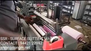 Slitting rewinding machine - Manual