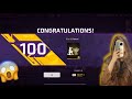 100 LeveL 😈🔥 | Rarest ID in History Of FreeFire 😍