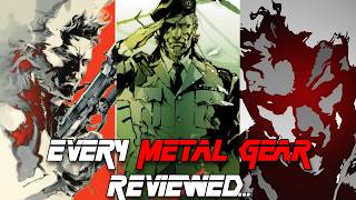 I Played And Reviewed EVERY Metal Gear Game...