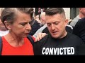 Katie Hopkins Walks Tommy Robinson to Prison