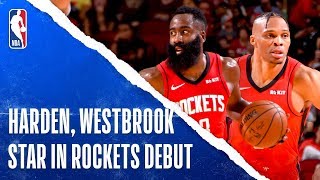 James Harden and Russell Westbrook STUFF the Stat Sheet
