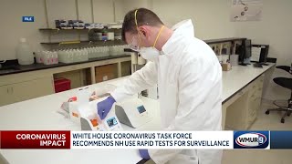 White House recommends NH use rapid tests for COVID-19 surveillance