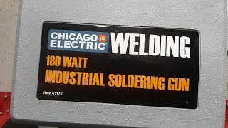 Harbor Freight Soldering Gun Tool Review