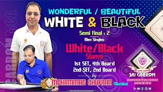 Wonderful White \u0026 Beautiful Black Slam by Mohammad Ghufran (Mumbai) : SF -2