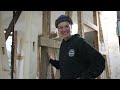 we rebuilt the first wall 120 year old house rescue